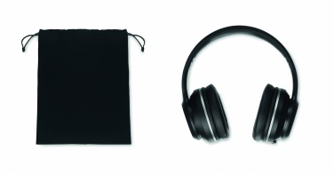 Logo trade promotional merchandise picture of: ANC headphone and pouch